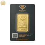 سبيكة ذهبية 1 أونصة (31.10 جرام) عيار 24 سليمة